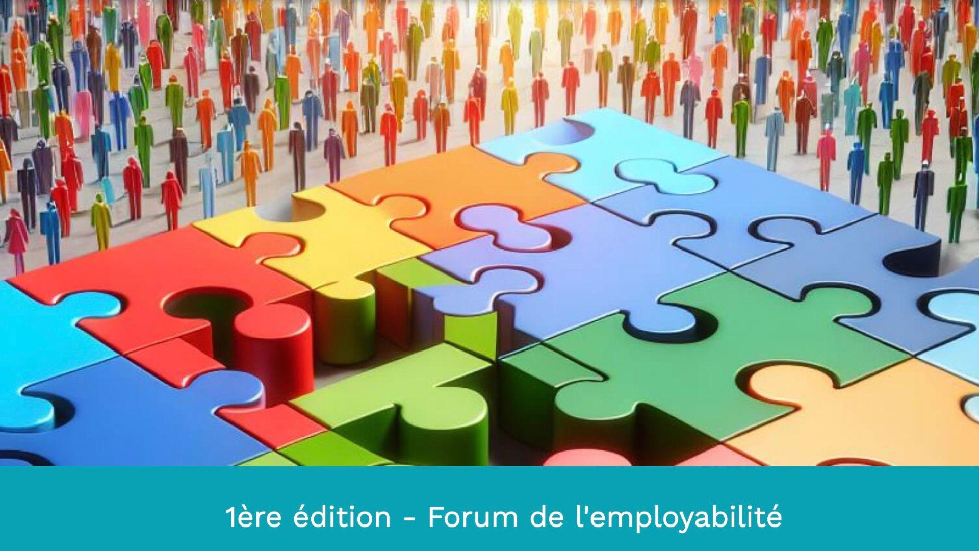 Affiche FER 1 er Forum de l'employabilité
