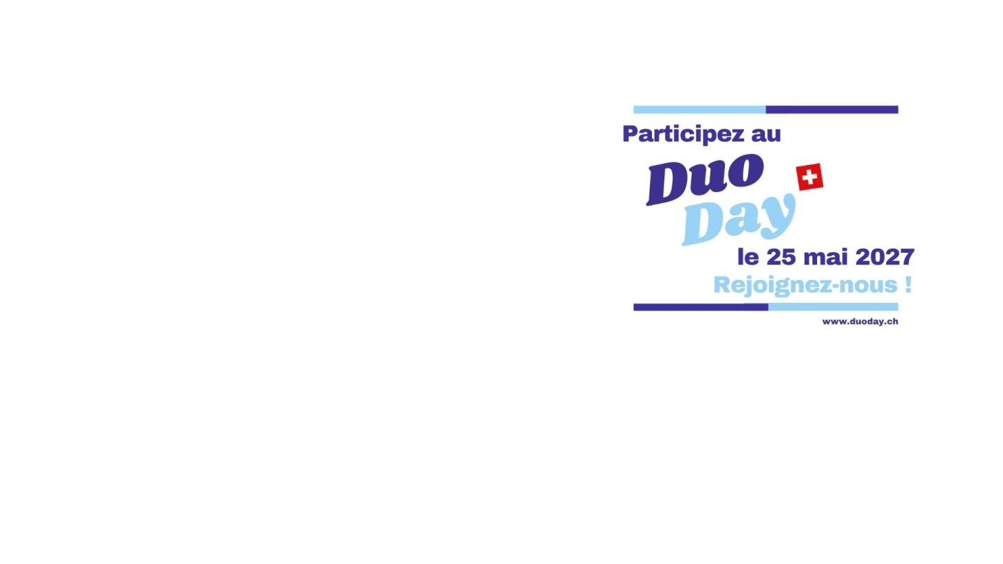 Logo DuoDay  25 mai 2027 avec texte "rejoignez-nous"